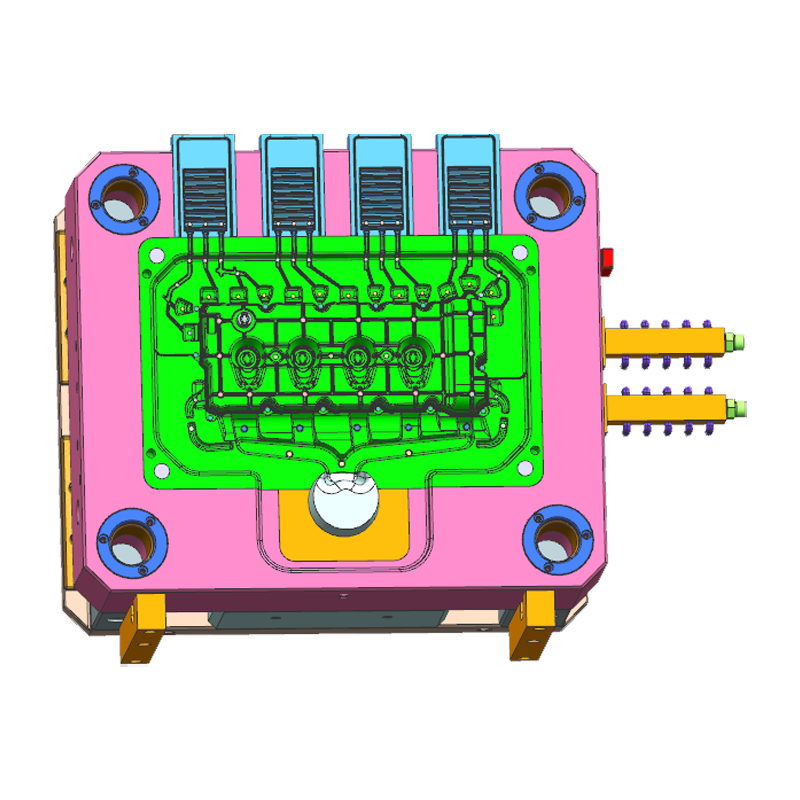 Molde da cabeça do cilindro de alumínio