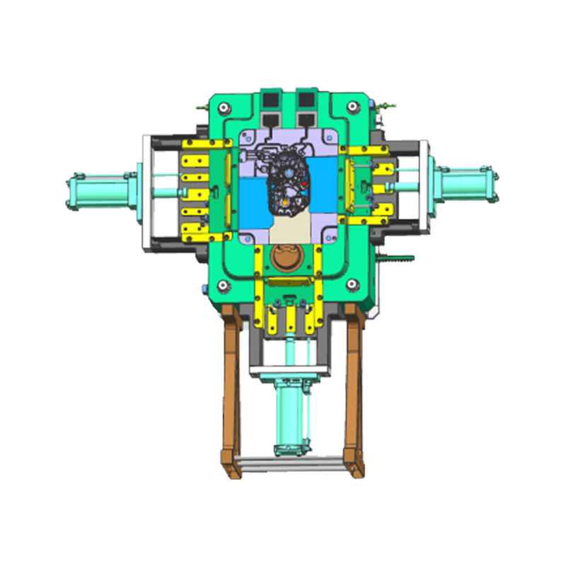 Mold de alojamento traseiro de transmissão de seres de alumínio